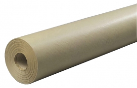 Papir kraft brun 70cmx200mx50g m/paprør 7,7kg