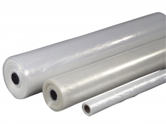 Plastik klar 2x50mx0,15mm PE 13,8kg foldet 1 gang Regenerat