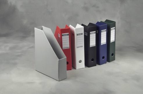 Tidsskriftskassetter Maxi A4 antracitgr&aring; ELBA (4010)