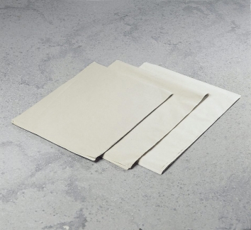 Pladepapir hvidt 45x60cm 45g ca. 770ark/pak = 10kg