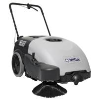 Fejemaskine, Nilfisk, SW750 Complete, gr&aring;, 1-rums, 60 l, walk-behind, 720 mm *Denne vare tages ikke retur*