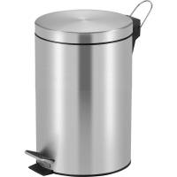 Pedalspand, V-Part, st&aring;l mat, st&aring;l, 20 l, med inderspand i plast