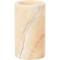 Lysestage, Duni Mineral, 70x125mm, Ø70mm, beige, sten