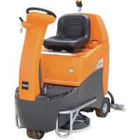 Gulvvasker, Diversey TASKI, Combimat Swingo 2500, orange, 2-rums, ride-on, 95/95 l, 700 mm *Denne vare tages ikke retur*