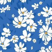 Frokostserviet, Duni, Sunny Day, 3-lags, 1/4 fold, 33x33cm, flerfarvet, nyfiber *Denne vare tages ikke retur*