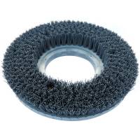 B&oslash;rste, Nilfisk, 14,5", &Oslash;370mm, gr&aring;, nylon, mid grit 240 *Denne vare tages ikke retur*