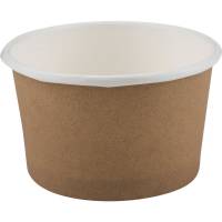 B&aelig;ger, ABENA Gastro, 4,6cm, &Oslash;7,9cm, 140 ml, brun, pap/PE, 5 oz