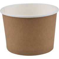 B&aelig;ger, ABENA Gastro, 6,3cm, &Oslash;9cm, 250 ml, natur, pap/PE, 8 oz