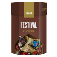Chokolade, Toms, festivalblanding, 750 g *Denne vare tages ikke retur*