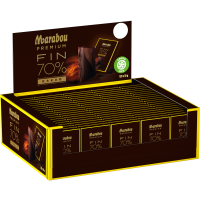 Chokolade, Marabou Premium Dark, gaveæske, 120 stk., 10 g