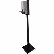 Stander, sort, pulverlakeret, inkl. manuel dispenser