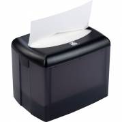 Borddispenser, Tuscany SystemOne, 12,9x18,3x14,3cm, sort, plast, til interfold servietter