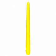 Antiklys, Duni, 25cm, Ø2,2cm, gul, 7,5 timer, 100% paraffin *Denne vare tages ikke retur*