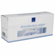 Desinfektionsserviet, 14x19 cm, Abena, 85% ethanol, 0.5% klorhexidin, enkeltpakket