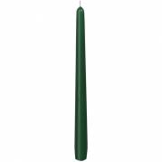 Antiklys, Duni, 25cm, Ø2,2cm, mørkegrøn, 7,5 timer, 100% paraffin *Denne vare tages ikke retur*