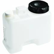 Kemibeholder, Nilfisk, SC401, hvid, plast, 1-rums, med sort låg, komplet *Denne vare tages ikke retur*