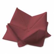 Middagsserviet, Duni, 3-lags, 1/4 fold, 40x40cm, bordeaux, nyfiber *Denne vare tages ikke retur*