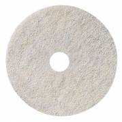 Gulvrondel, 3M Scotch-Brite, Scotch-Brite, 11", &Oslash;280mm, hvid, 85 mm, polyester, til let reng&oslash;ring *Denne vare tages ikke retur*