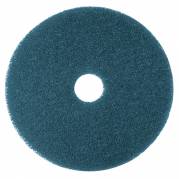 Gulvrondel, 3M Scotch-Brite, 11", &Oslash;280mm, bl&aring;, 85 mm, polyester, til almindelig reng&oslash;ring og skuring