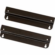 Vægbeslag, Tina Trolleys, sort, pulverlakeret stål, til vægmontering af udvalgte Tina Trolleys affaldsspande *Denne vare tages ikke retur*