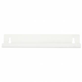 Vægbeslag, hvid, metal, til 26 l plastspand med sving låg