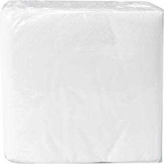 Kaffeserviet, ABENA Gastro, 3-lags, 1/4 fold, 24x24cm, hvid, nyfiber