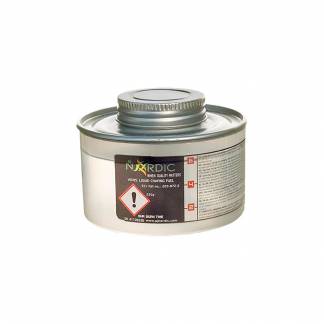 Buffetvarmer, 6cm, Ø8,5cm, 6 timer, metal/PET, VIEWS