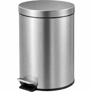 Pedalspand, V-Part, st&aring;l mat, st&aring;l, 5 l, med inderspand i plast