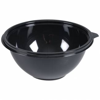 Salatsk&aring;l, 6cm, &Oslash;14cm, 500 ml, sort, RPET, rund