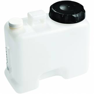 Kemibeholder, Nilfisk, SC401, hvid, plast, 1-rums, med sort låg, komplet *Denne vare tages ikke retur*