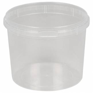 Condi b&oslash;tte, 9,7cm, &Oslash;122mm, 800 ml, 800 ml, klar, PP, 1-rums