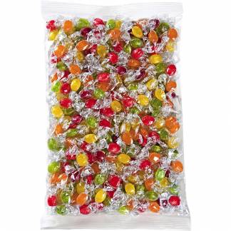 Bolcher, mix, med frugtsmag, 1 kg