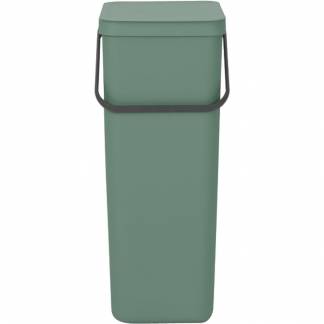 Affaldsspand, Brabantia Sort & Go, grøn, plast, 40 l, ekskl. vægbeslag *Denne vare tages ikke retur*