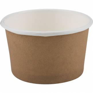 B&aelig;ger, ABENA Gastro, 4,6cm, &Oslash;7,9cm, 140 ml, brun, pap/PE, 5 oz