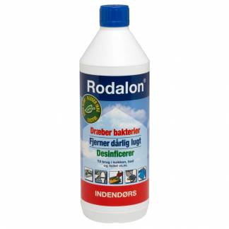 Overfladedesinfektion, Rodalon, 1000 ml, 2% Kvartnære Amoniumforbindelser