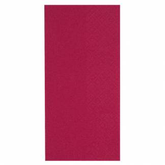 Middagsserviet, ABENA Gastro, 2-lags, 1/8 fold, 40x40cm, bordeaux, nyfiber