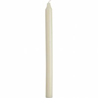 Rustiklys, 29cm, Ø2,1cm, creme, 11 timer, paraffin