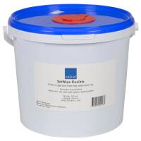 Industriaftørring, ABENA, 1-lags, 30x16,5cm, Ø18cm, blå, papir/polyester