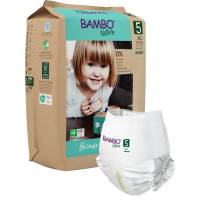 Børneble, bukseble, miljømærket, Bambo Nature Pants, 5, papirspose, paper bag