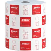 H&aring;ndkl&aelig;derulle, Katrin Plus, 2-lags, 180m x 21cm, &Oslash;19,2cm, bl&aring;, nyfiber