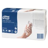 H&aring;ndkl&aelig;deark, Tork H2 Universal, 2-lags, Z-fold, 23,4x21,3cm, 7,8 cm, hvid