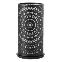 Lysestage Billy &Oslash;75x140 mm Metal Sort