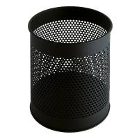 Papirkurv, V-Part, sort, stål