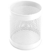 Papirkurv, V-Part, hvid, stål