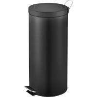 Pedalspand, V-Part, sort, stål, 30 l