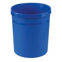 Papirkurv, V-Part, blå, plast