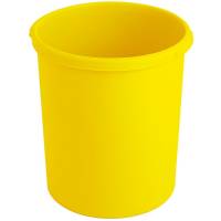 Papirkurv, V-Part, gul, plast