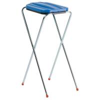 Affaldsstativ, V-Part, stål, plast/stål, 100 l