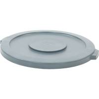 Låg, Rubbermaid Brute, 3,8cm, Ø56,8cm, grå, plast