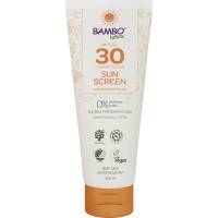 Sollotion, Bambo Nature, 200 ml, SPF 30, uden farve og parfume, 23% fedt,